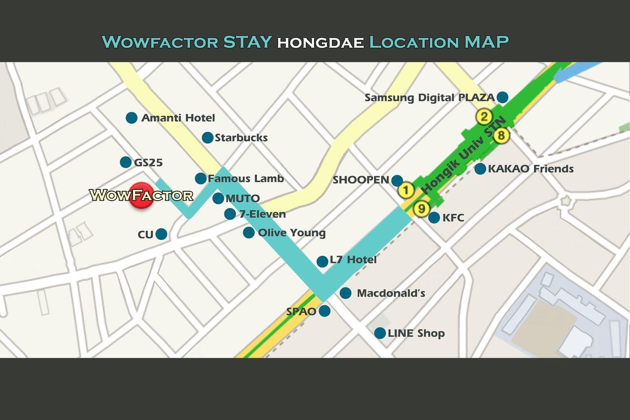 Wow Factor Stay Seoul Ngoại thất bức ảnh